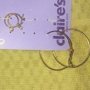 Hoop earrings